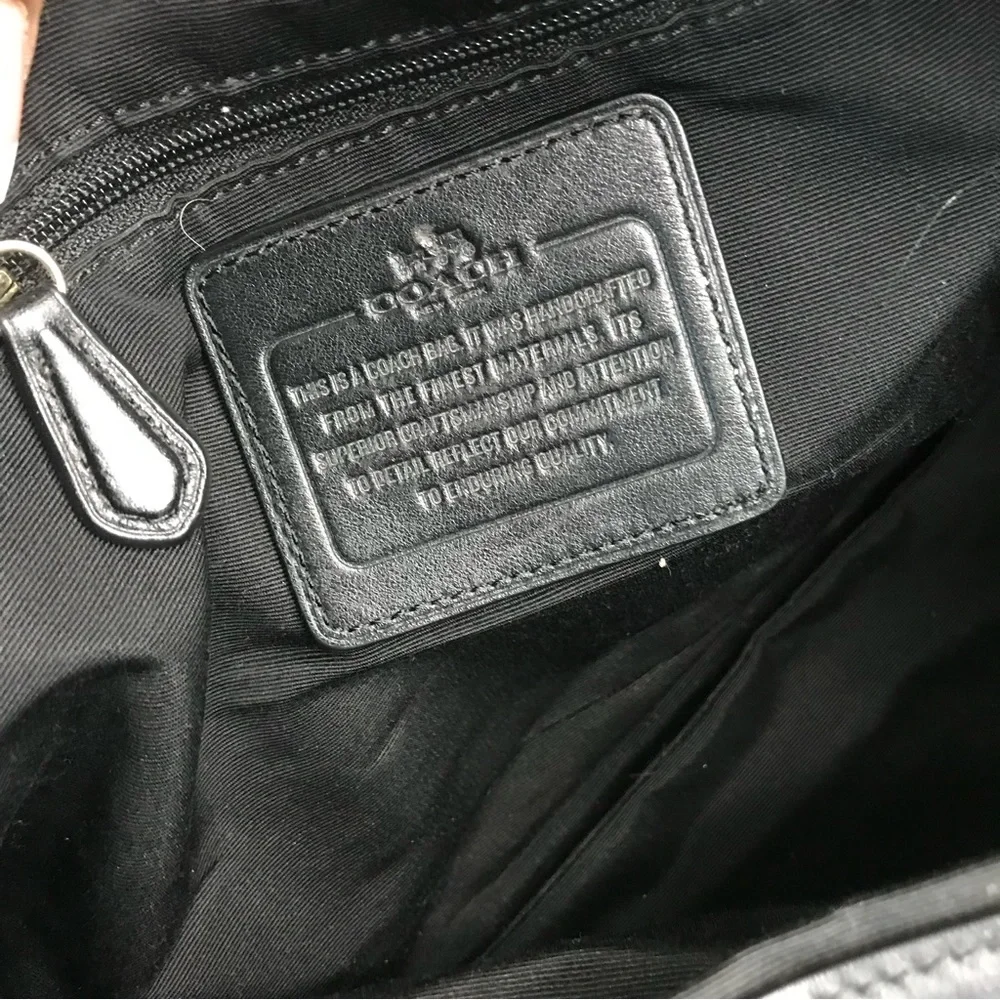 COACH MADISON CARLYLE SMOOTH LEATHER SHOULDER BAG